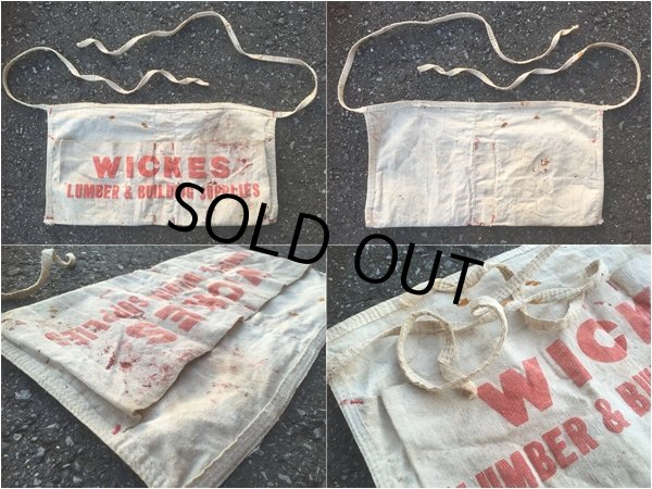 画像2: Vintage Apron Wickes (AL309) (2)