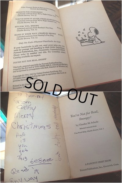 画像3: Vintage Snoopy Paperback Comic (AL323)  (3)