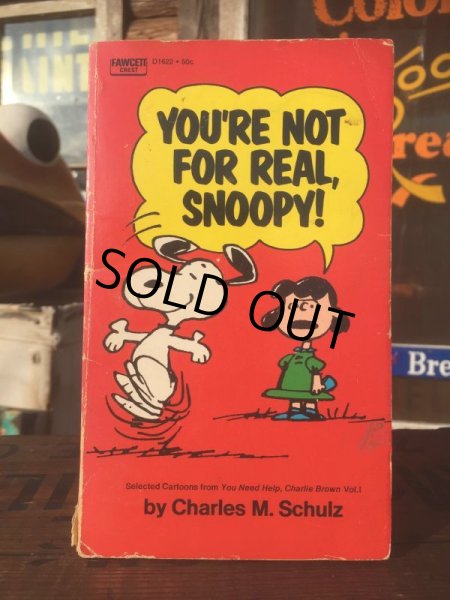 画像1: Vintage Snoopy Paperback Comic (AL323)  (1)