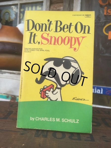 画像1: Vintage Snoopy Paperback Comic (AL320)  (1)