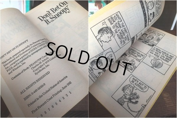 画像3: Vintage Snoopy Paperback Comic (AL320)  (3)