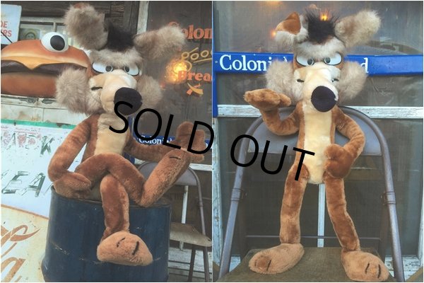 画像3: 70s Vintage W.Coyote Plush Doll 70cm (AL332) (3)