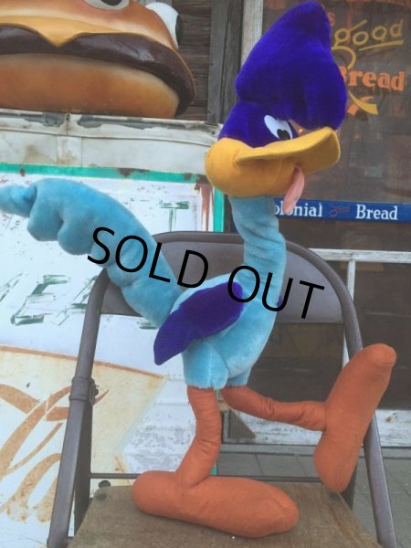 画像3: 90s Vintage Road Runner Six Flags Plush Doll 70cm (AL331) (3)
