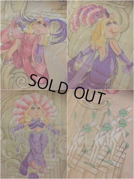 画像2: Vintage MuppetsTwin Flat Sheet (AL340) (2)