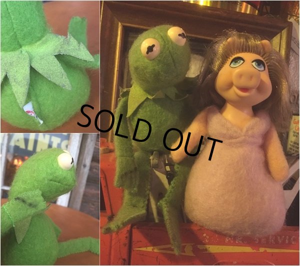 画像3: 70s Vintage Muppets Kermit Beans Doll 23cm (AL338) (3)