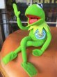 画像1: 90s Vintage Muppets Kermit Doll 30cm (AL336) (1)