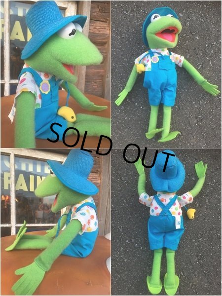 画像2: 90s Vintage Muppets Kermit Doll 45cm (AL335) (2)