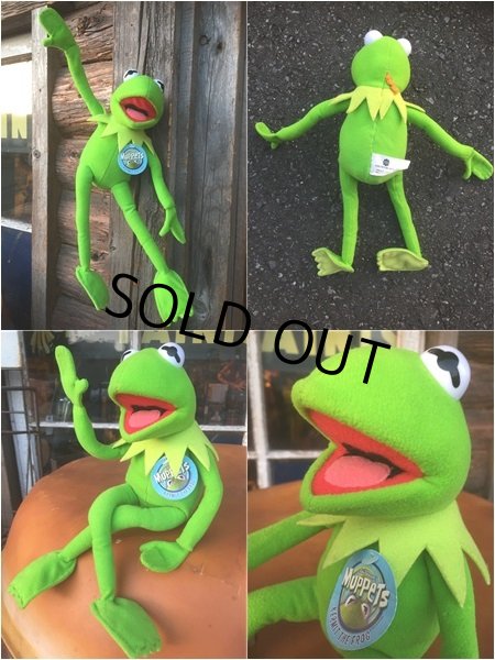 画像2: 90s Vintage Muppets Kermit Doll 30cm (AL336) (2)