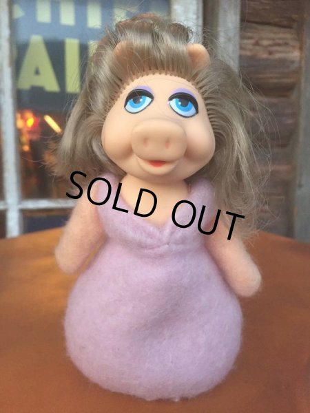 画像1: 70s Vintage Muppets Miss Piggy Beans Doll 15cm (AL339) (1)