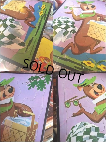 画像2: 60s Vintage Yogi Bear Puzzle (AL355) (2)