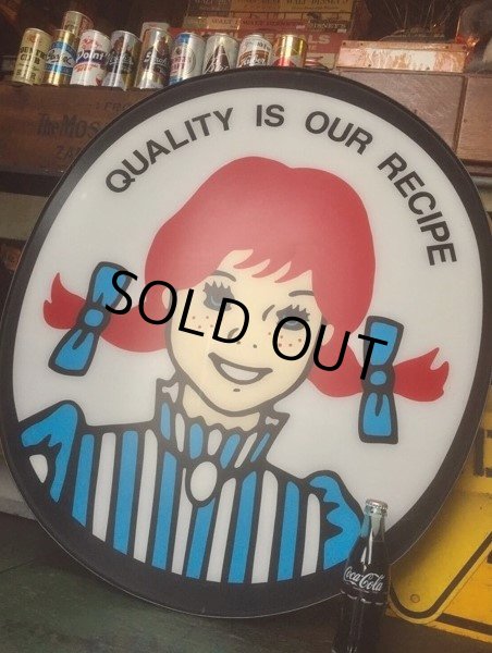 画像7: Vintage Wendy's Store Sign Huge (AL367)  (7)