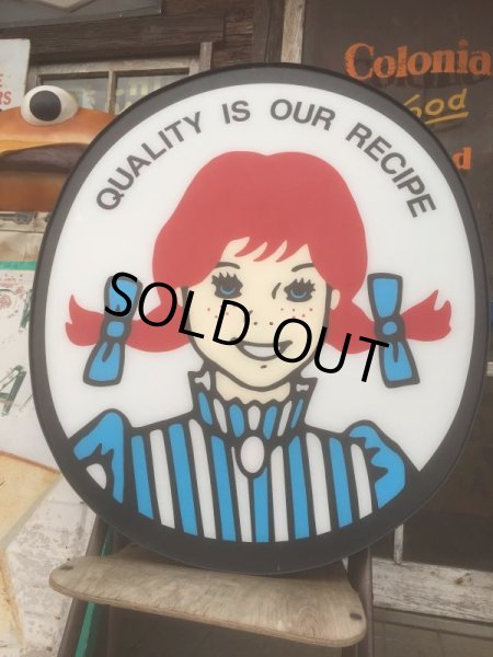 画像1: Vintage Wendy's Store Sign Huge (AL367)  (1)