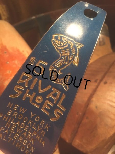 画像2: Vitage Advertising Shoe Horn Rival Shoes (AL372) (2)