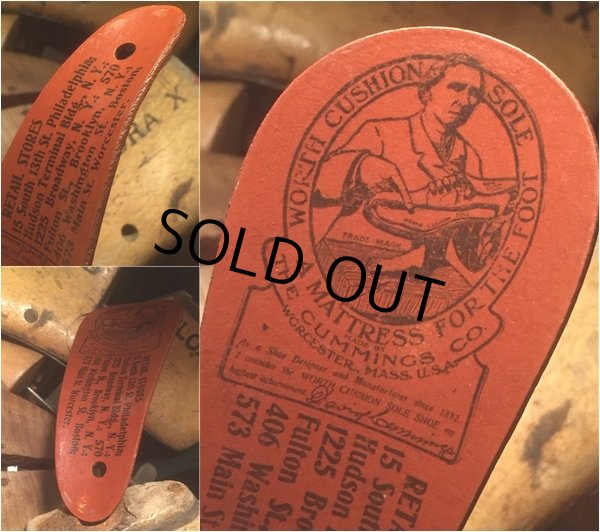画像2: Vitage Advertising Shoe Horn The Cummings Compay Shoes (AL375) (2)