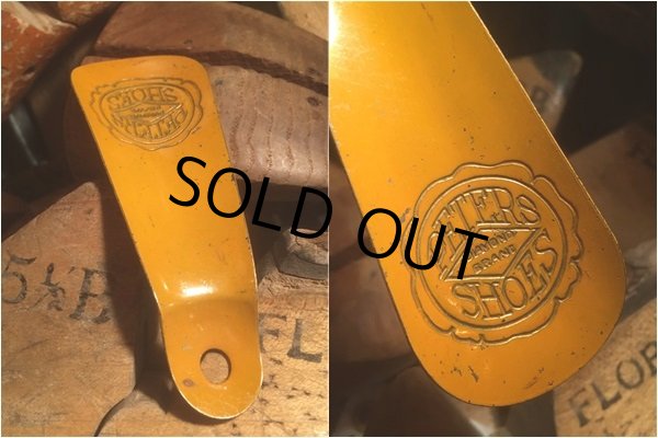 画像3: Vitage Advertising Shoe Horn Diamond Brand Peters Shoes (AL382) (3)