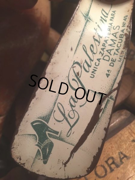 画像2: Vitage Advertising Shoe Horn La Palestina Shoes (AL383) (2)