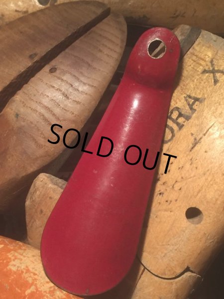 画像2: Vitage Advertising Shoe Horn Foot Fashion All Leather Shoes (AL378) (2)