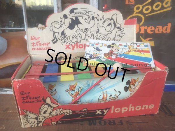 画像1: 60s Vintage Disney Xylophone (AL397) (1)