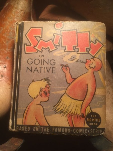 画像1: 30s Vintage Big Little Book Smitty in Going Native (AL401） (1)
