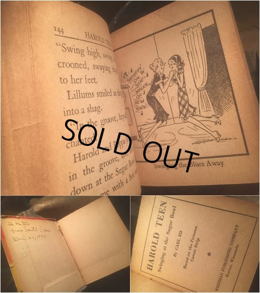 画像3: 30s Vintage Big Little Book Harold Teen  (AL400） (3)