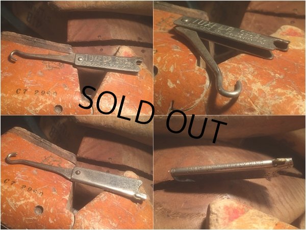 画像2: Vintage Advertising Shoe Button Hook Tuxedo (AL406) (2)