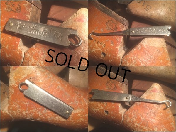 画像2: Vintage Advertising Shoe Button Hook Walk-Over (AL407) (2)