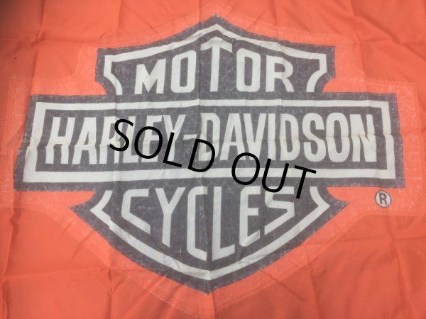 画像4: Vintage Harley Davidson Moter Cycles Flag Banner (AL412)  (4)