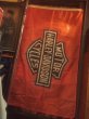 画像1: Vintage Harley Davidson Moter Cycles Flag Banner (AL412)  (1)