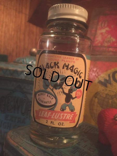 画像1: Vintage Black Magic Bottle (AL421) (1)