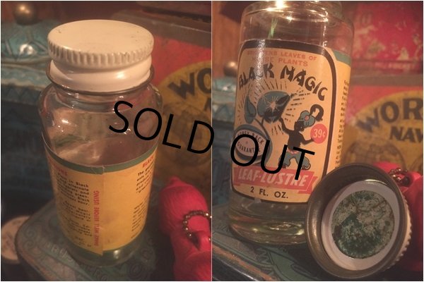 画像3: Vintage Black Magic Bottle (AL421) (3)