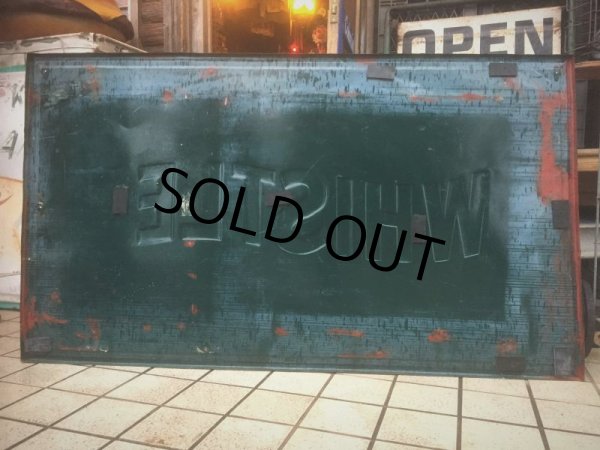 画像3: Vintage  Whistle Orange Soda Drink Embossed Sign (AL423)  (3)