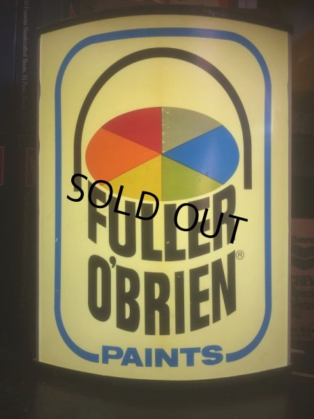 画像5: Vintage Fuller O'brien Paints Lighted Sign (AL422) (5)