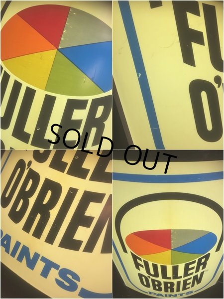 画像6: Vintage Fuller O'brien Paints Lighted Sign (AL422) (6)