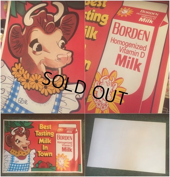 画像2: Vintage Ad Poster Borden Elsie the Cow (AL426) (2)