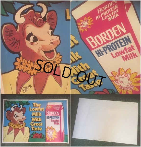画像2: Vintage Ad Poster Borden Elsie the Cow (AL427) (2)