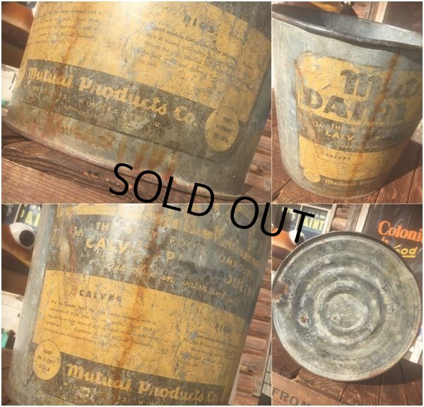 画像2: 40s Vintage Mutual Dairyade Bucket   (AL439) (2)