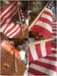 画像2: Vintage 48 Star Americacn Flag wooden pole (AL444) (2)