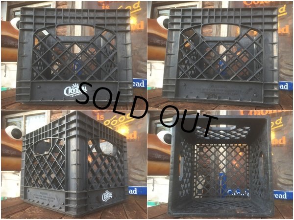 画像2: Vintage Crystal Plastic Crate Box (AL450) (2)