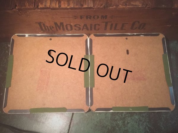 画像2: Vintage Comedy Tragedy Two Face Wall Decor (AL465) (2)