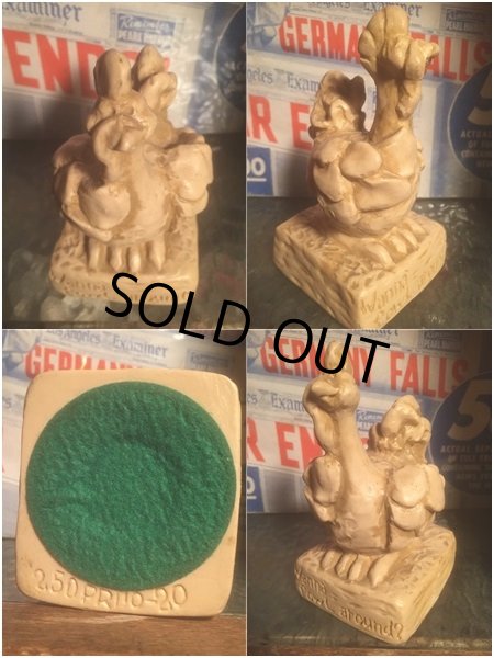 画像3: 70s Vintage Message Doll / Wanna fowl around? (AL473)  (3)