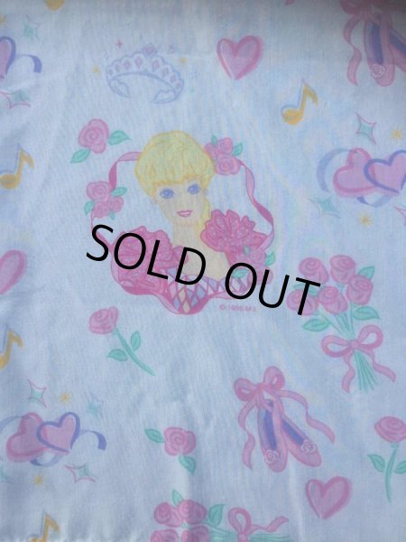 画像2: Vintage Barbie Twin Flat Sheet (AL479) (2)