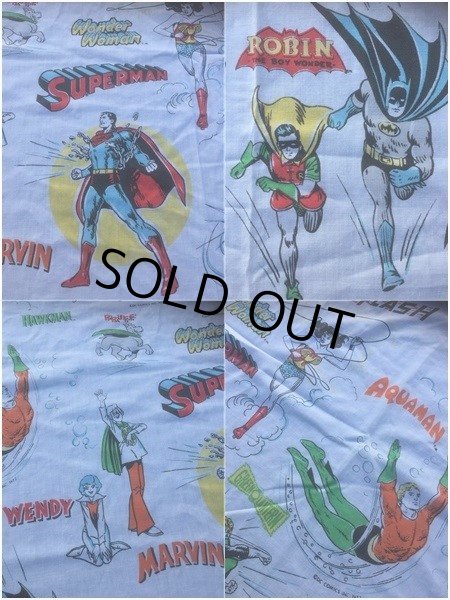 画像4: Vintage DC COMIC Twin Flat Sheet (AL477) (4)