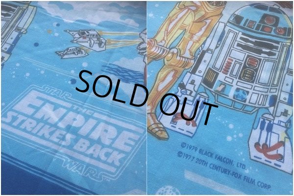 画像3: Vintage Star Wars Twin Flat Sheet (AL476) (3)