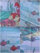 画像4: Vintage Lttle Mermaid Twin Flat Sheet (AL478) (4)
