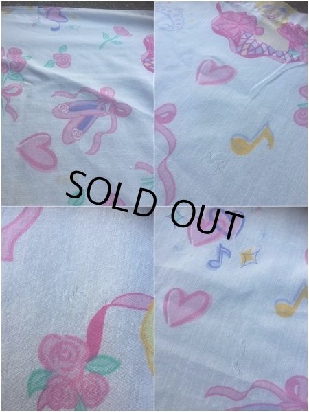 画像5: Vintage Barbie Twin Flat Sheet (AL479) (5)