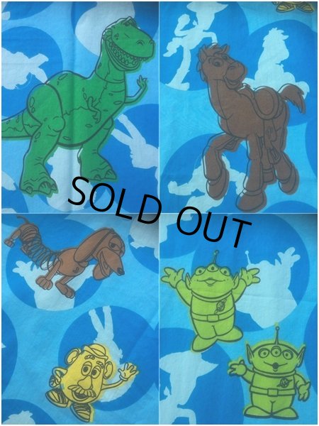 画像3: Vintage TOY STORY Twin Flat Sheet (AL481) (3)