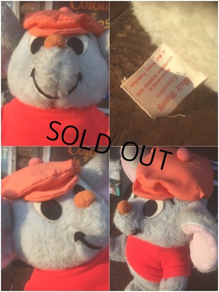 画像3: 70s Vintage The Rescuers Bernard Plush Doll (AL489)  (3)