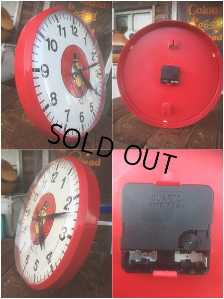画像2: Vintage Mr.Peanut x Lifesaver Advertising Clock (AL496)  (2)