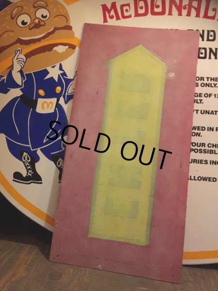 画像2: Vintage McDonalds ENTER Sign (AL503) (2)
