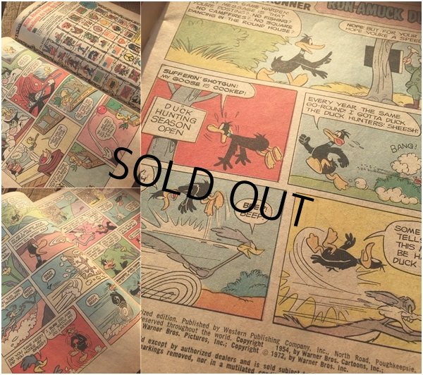 画像3: Vintage Comic Daffy Duck & The Road Runner 1972 No77  (AL506)  (3)